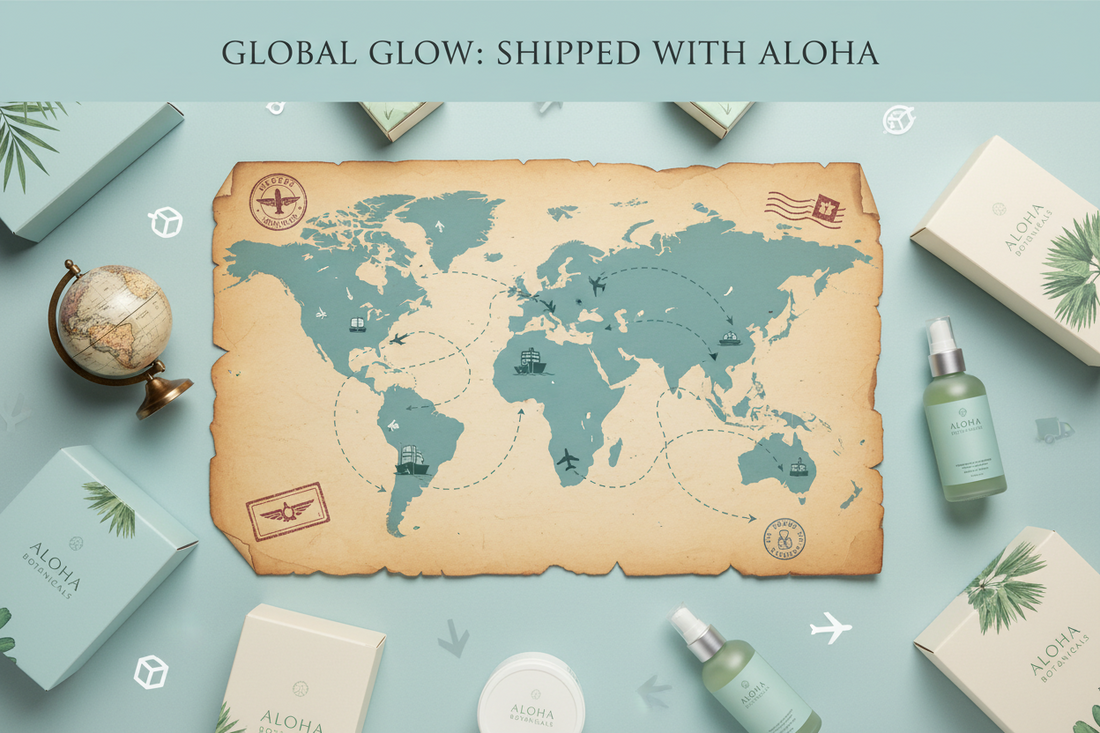 International Shipping Now Available | Waimea Body Essentials